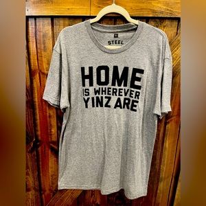 NWT - STEEL CITY (Pittsburgh) unisex TShirt - xl